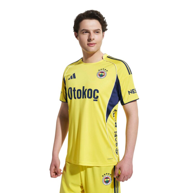 Adidas Fenerbahçe 25/26 Deplasman Sarı Erkek Forma - Adidas