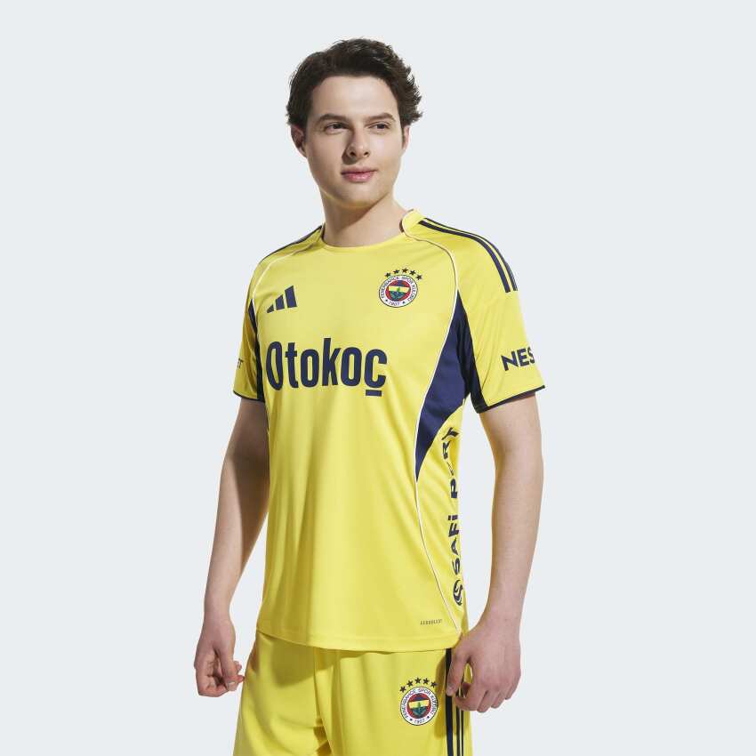 Adidas Fenerbahçe 25/26 Deplasman Sarı Erkek Forma - 2
