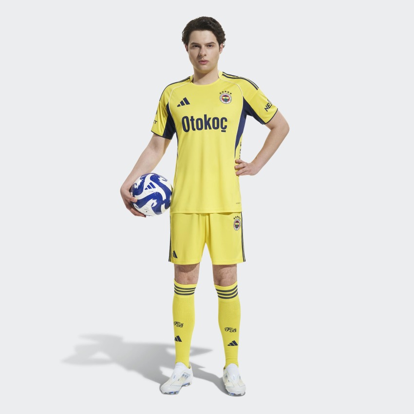 Adidas Fenerbahçe 25/26 Deplasman Sarı Erkek Forma - 4