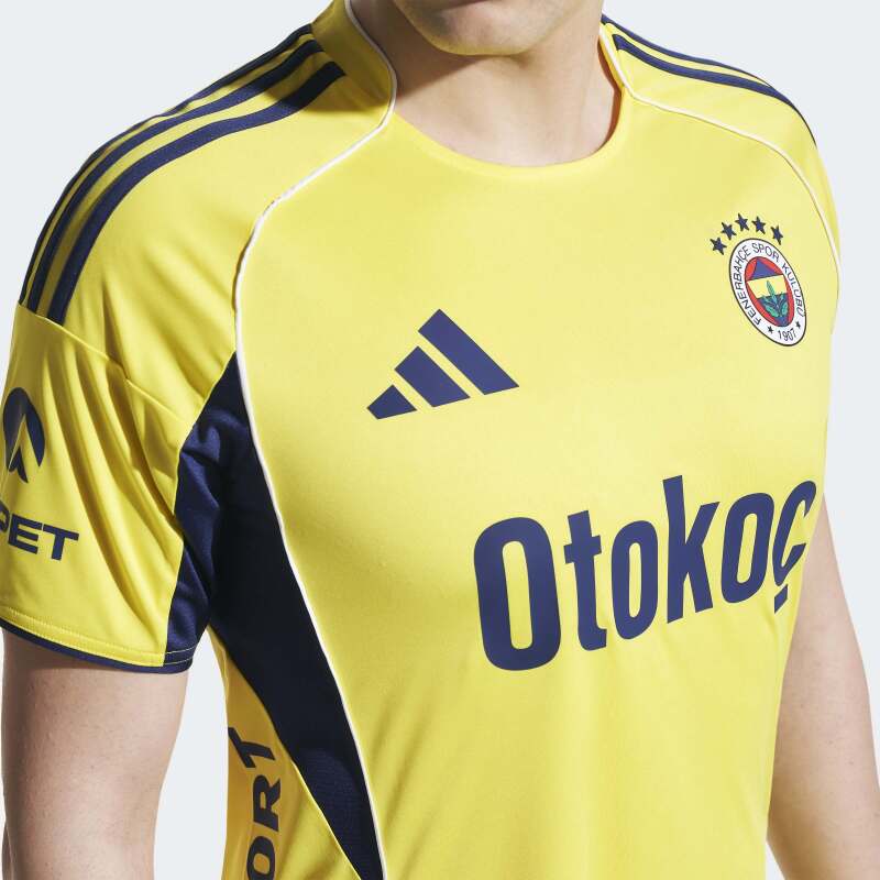 Adidas Fenerbahçe 25/26 Deplasman Sarı Erkek Forma - 5