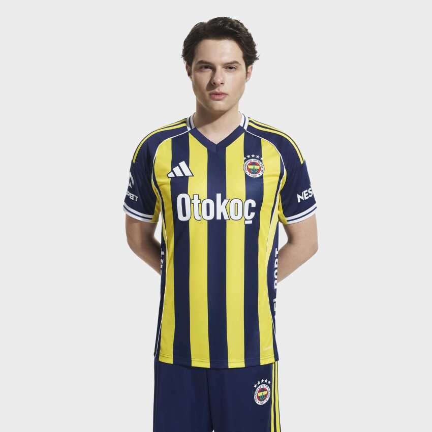 Adidas Fenerbahçe 25/26 İç Saha Sarı Erkek Forma - 1