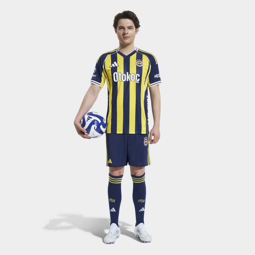 Adidas Fenerbahçe 25/26 İç Saha Sarı Erkek Forma - 4