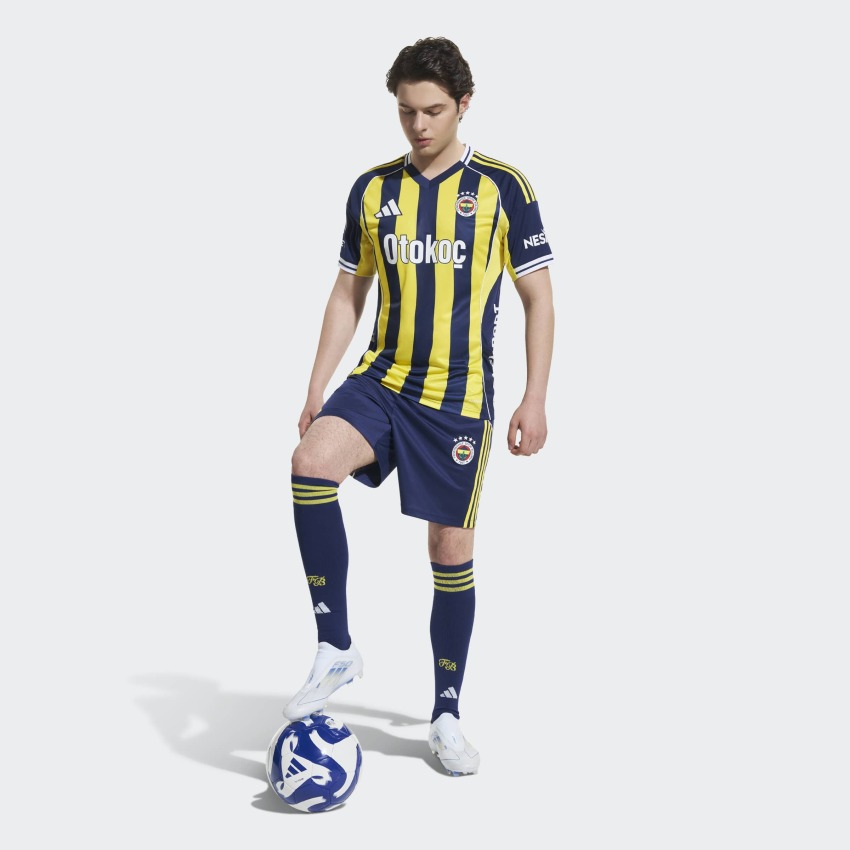 Adidas Fenerbahçe 25/26 İç Saha Sarı Erkek Forma - 5