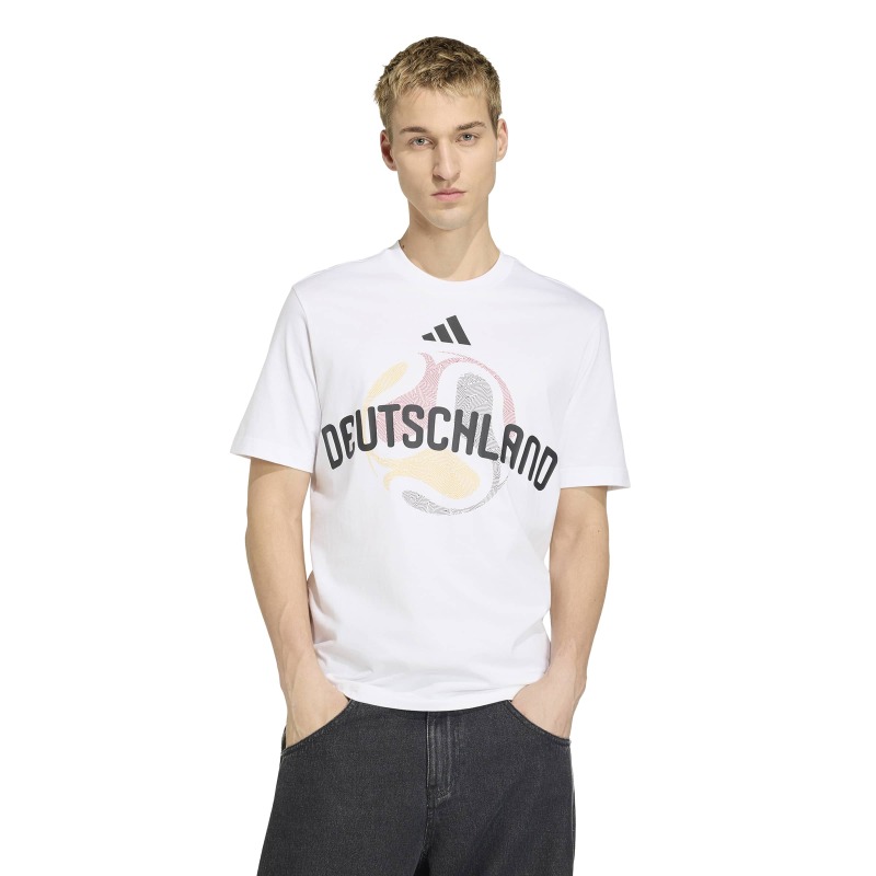 Adidas FIFA Dünya Kupası 2026 Almanya Beyaz Erkek Tshirt - 1