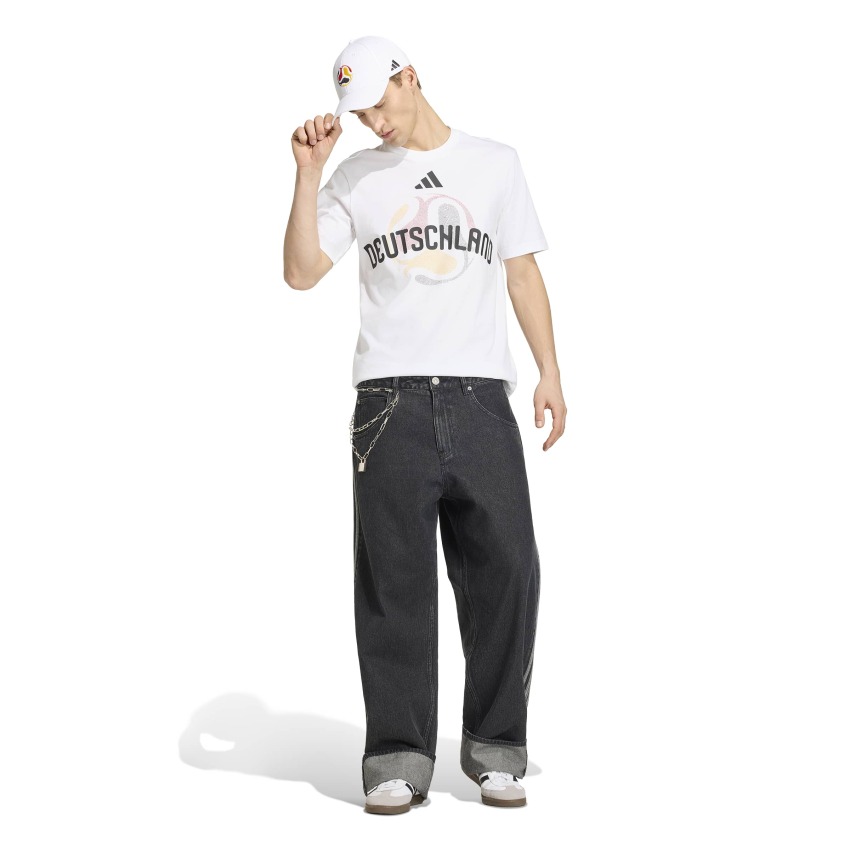 Adidas FIFA Dünya Kupası 2026 Almanya Beyaz Erkek Tshirt - 3