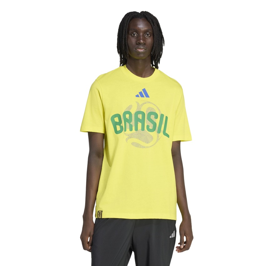 Adidas FIFA Dünya Kupası 26™ Brezilya Sarı Erkek Tshirt - 1