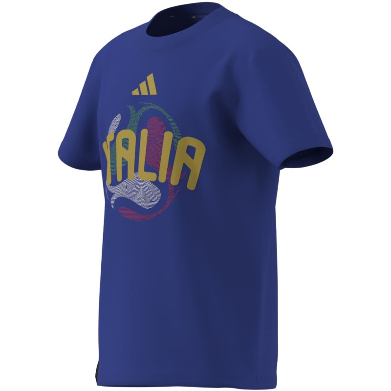 Adidas FIFA World Cup 2026 İtalya Mavi Çocuk Tshirt - 6