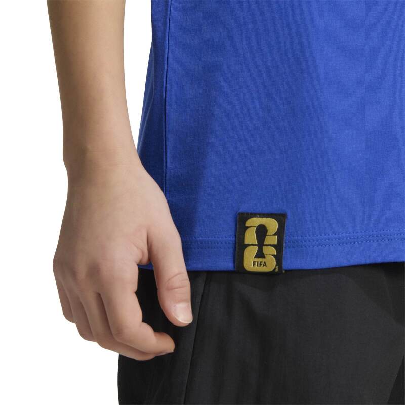 Adidas FIFA World Cup 2026 İtalya Mavi Çocuk Tshirt - 11