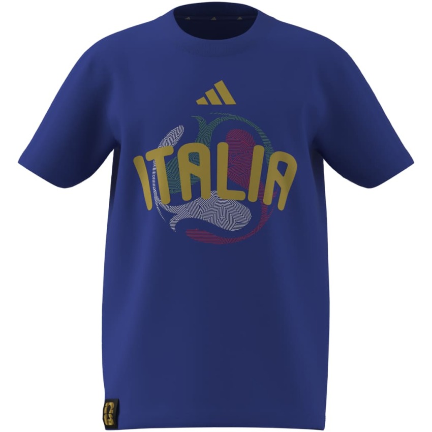 Adidas FIFA World Cup 2026 İtalya Mavi Çocuk Tshirt - 12