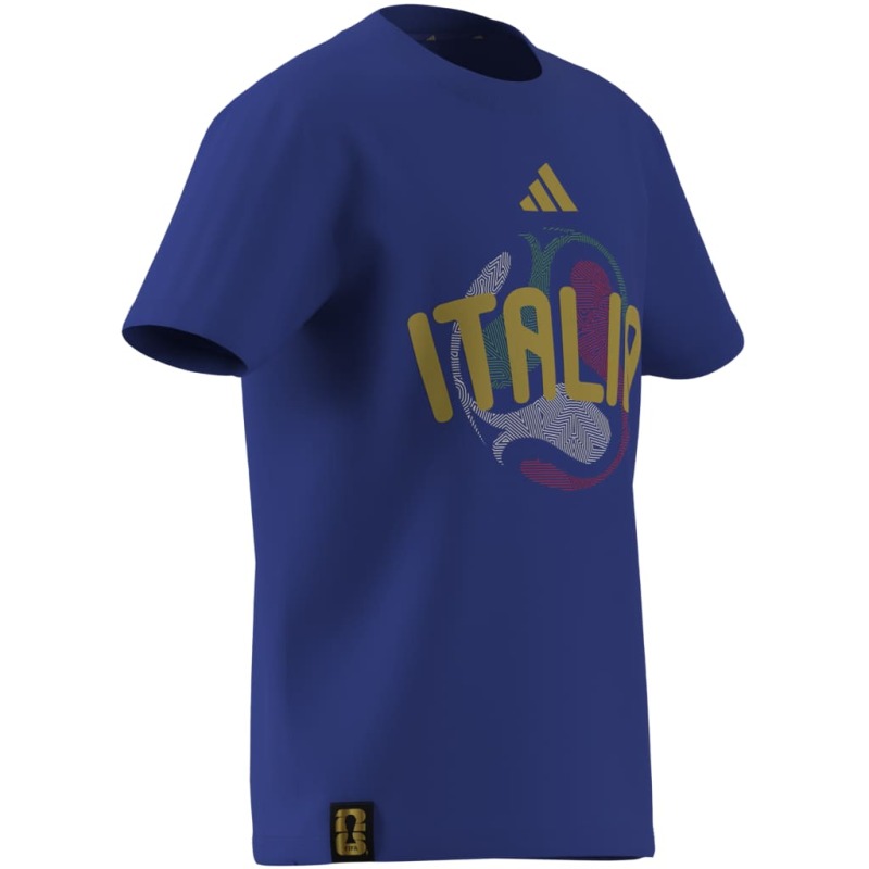 Adidas FIFA World Cup 2026 İtalya Mavi Çocuk Tshirt - 13
