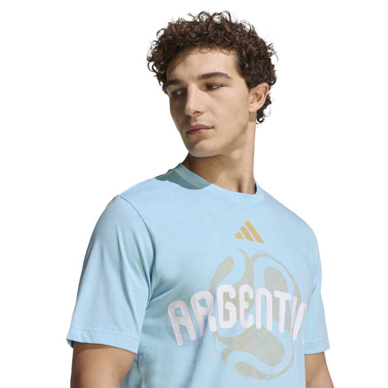 Adidas FIFA World Cup 26™ Arjantin Mavi Erkek Tshirt - 4