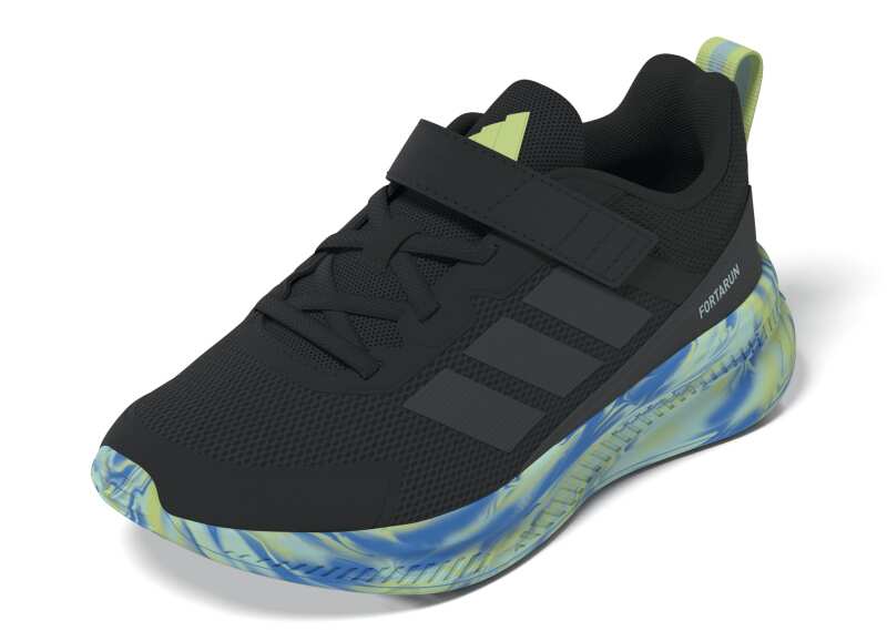 Adidas FortaRun 4.0 EL Antrasit Çocuk Günlük Ayakkabı - 5