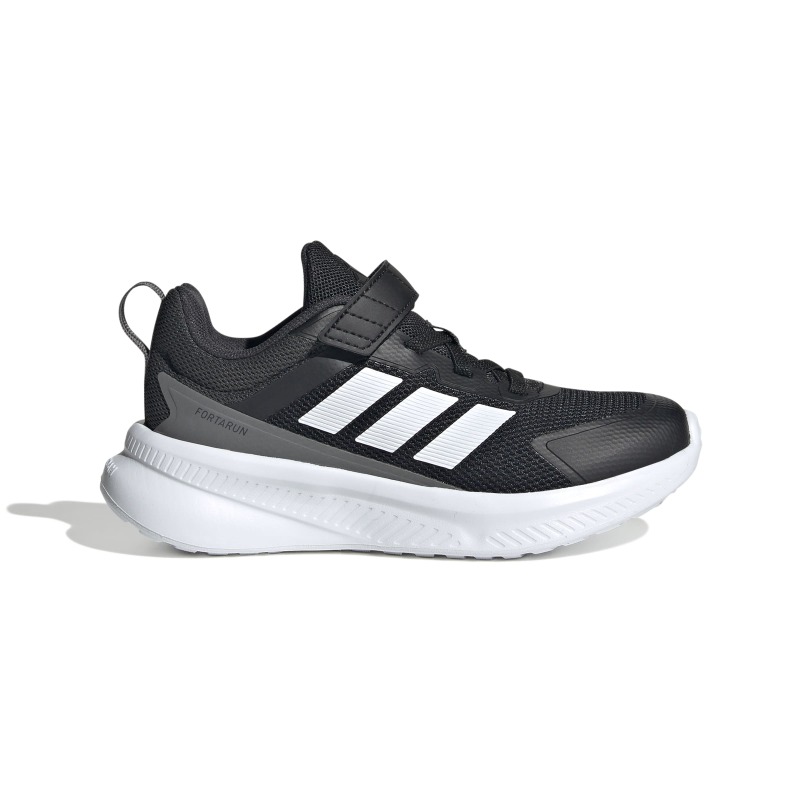 Adidas FortaRun 4.0 El C Siyah Çocuk Günlük Ayakkabı 