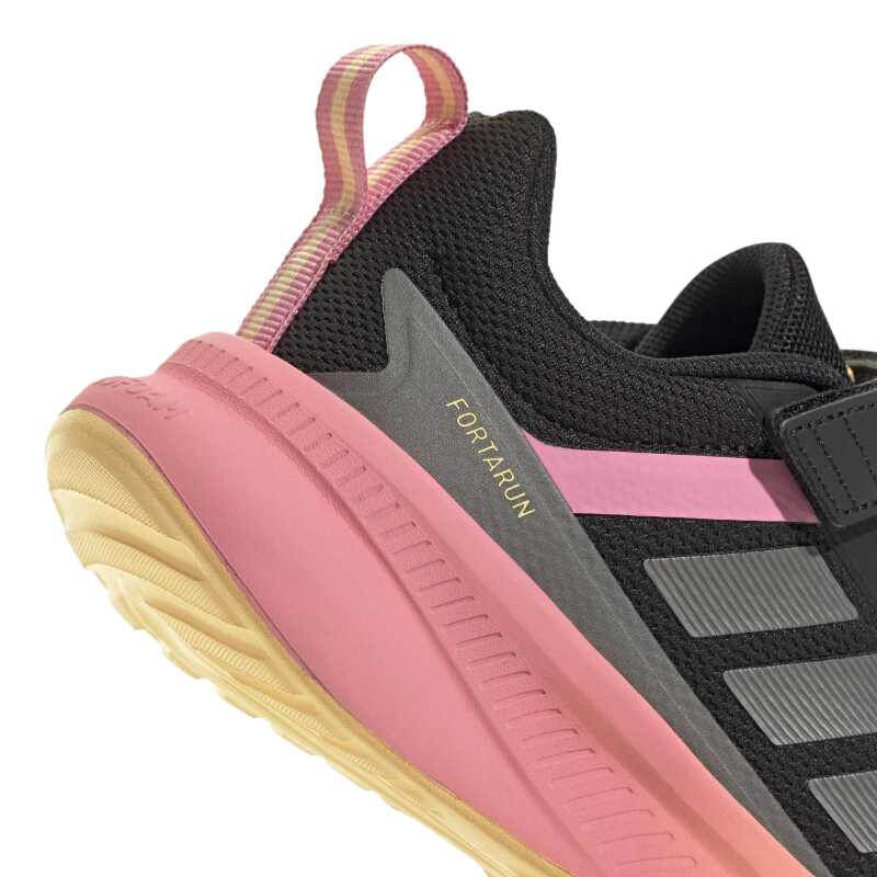 Adidas FortaRun 4.0 Siyah Çocuk Günlük Ayakkabı - 9