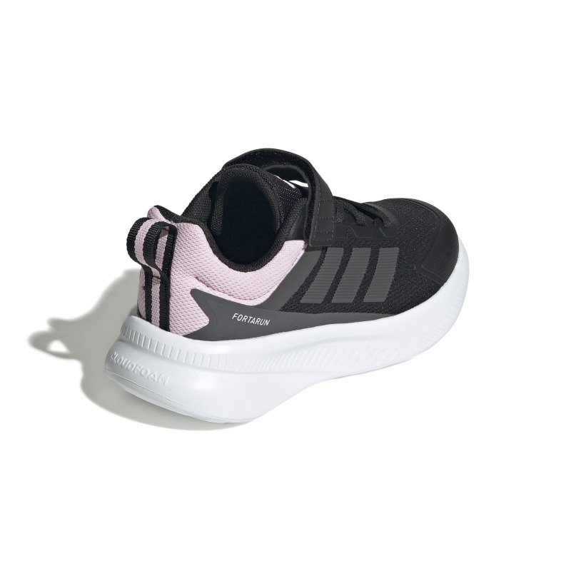 Adidas FortaRun 4.0 Siyah Çocuk Günlük Ayakkabı - 6