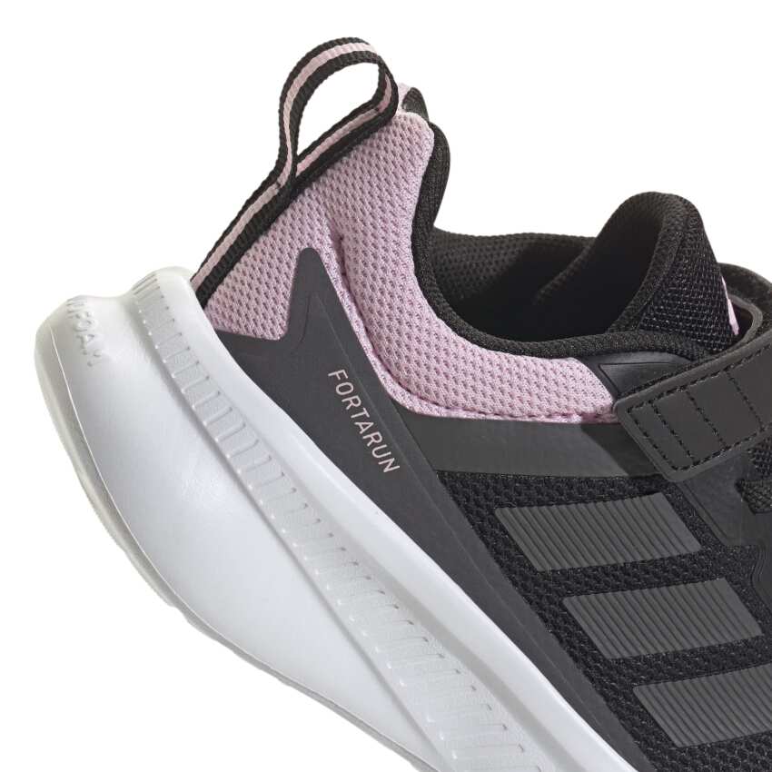 Adidas FortaRun 4.0 Siyah Çocuk Günlük Ayakkabı - 7