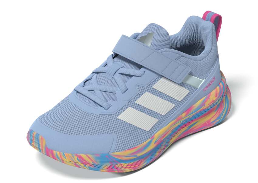 Adidas FortaRun 4.7 Mavi Çocuk Günlük Ayakkabı - 5