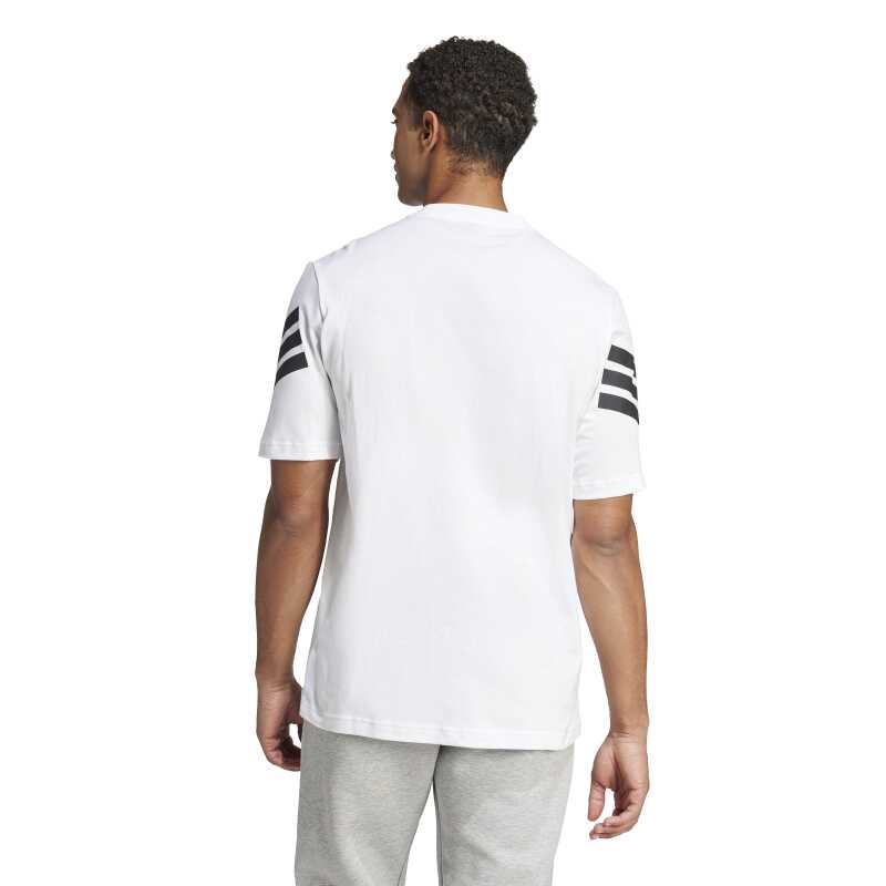 Adidas Future Icons 3-Stripes Beyaz Erkek Tshirt - 2