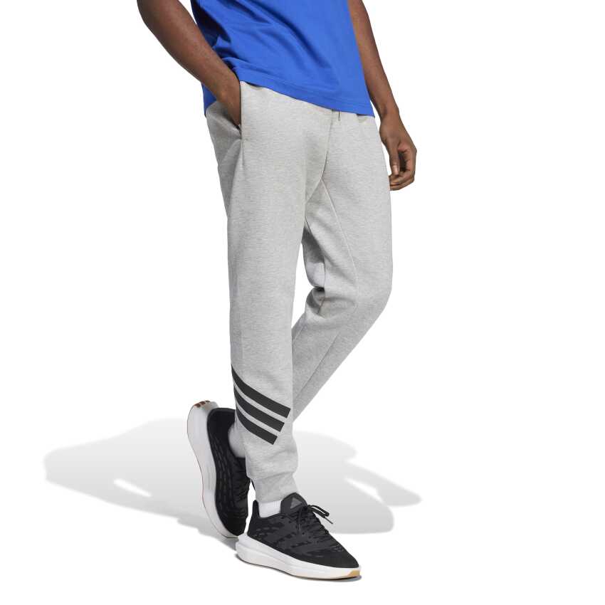 Adidas Future Icons 3-Stripes Gri Erkek Eşofman Altı - 3