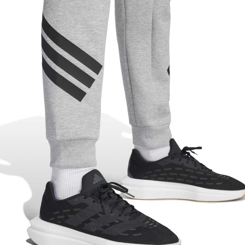 Adidas Future Icons 3-Stripes Gri Erkek Eşofman Altı - 6