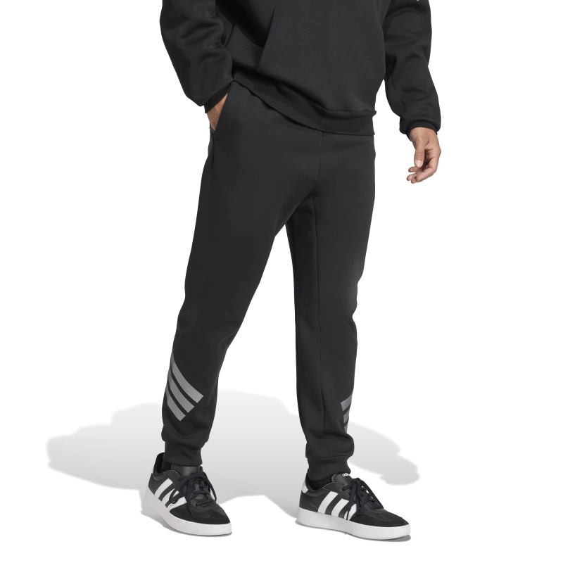 Adidas Future Icons 3-Stripes Siyah Erkek Eşofman Altı - 4