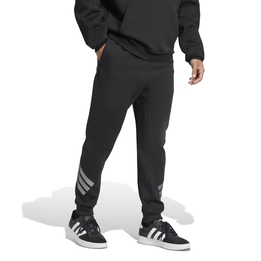 Adidas Future Icons 3-Stripes Siyah Erkek Eşofman Altı - 4