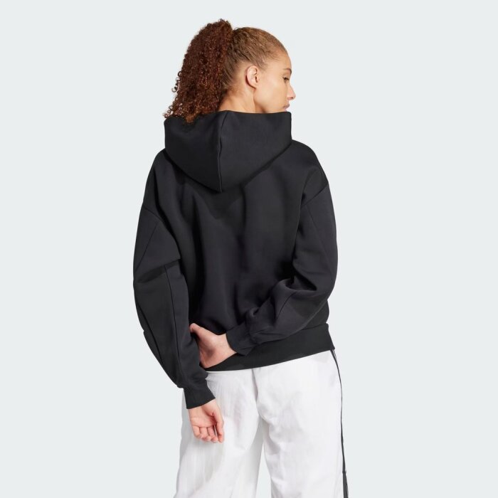 Adidas Future Icons 3 Stripes Siyah Kadın Sweatshirt - 2