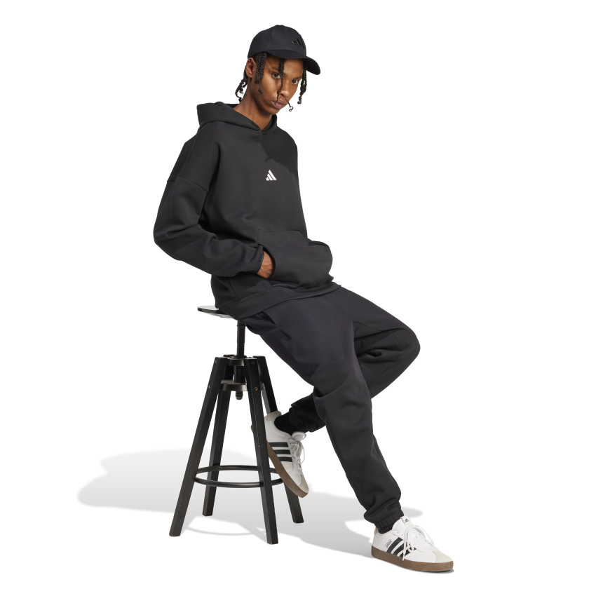 Adidas Future Icons Small Logo Siyah Erkek Sweatshirt - 3