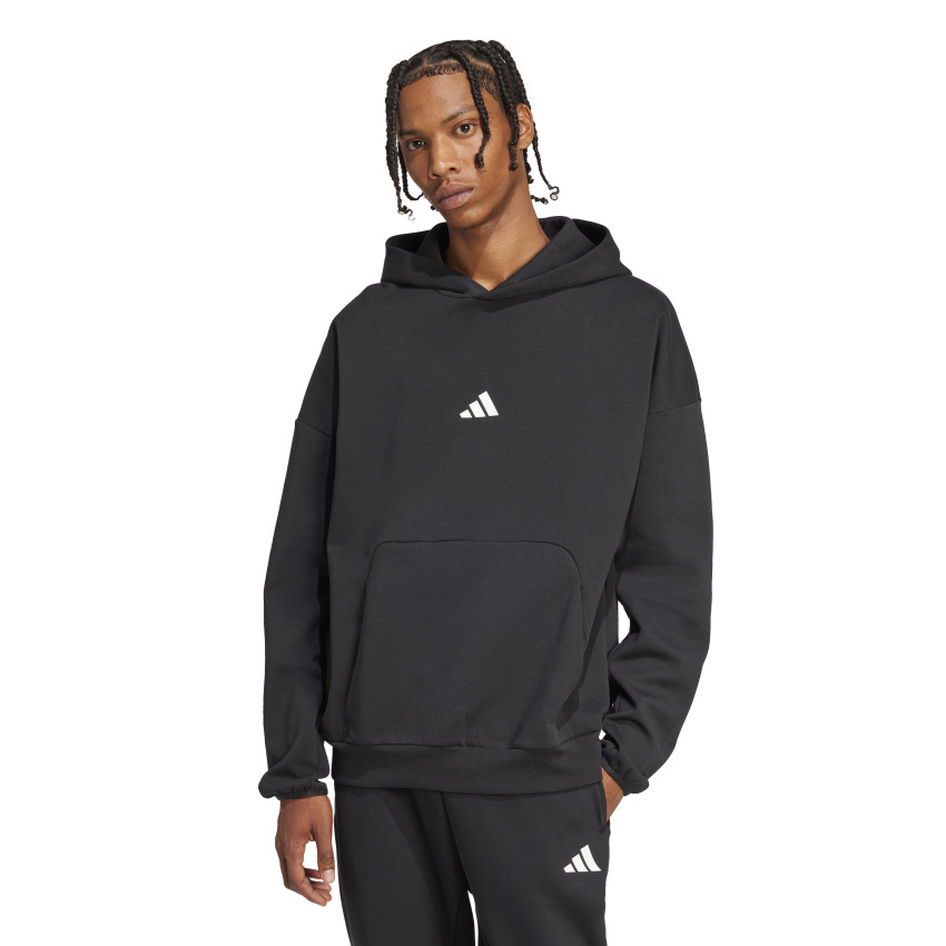 Adidas Future Icons Small Logo Siyah Erkek Sweatshirt - 1