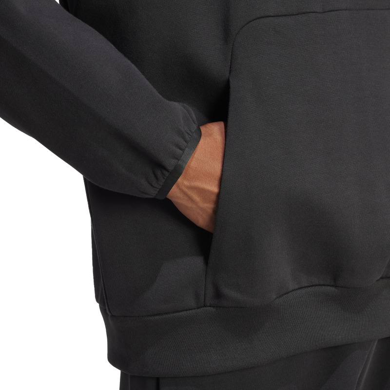 Adidas Future Icons Small Logo Siyah Erkek Sweatshirt - 4