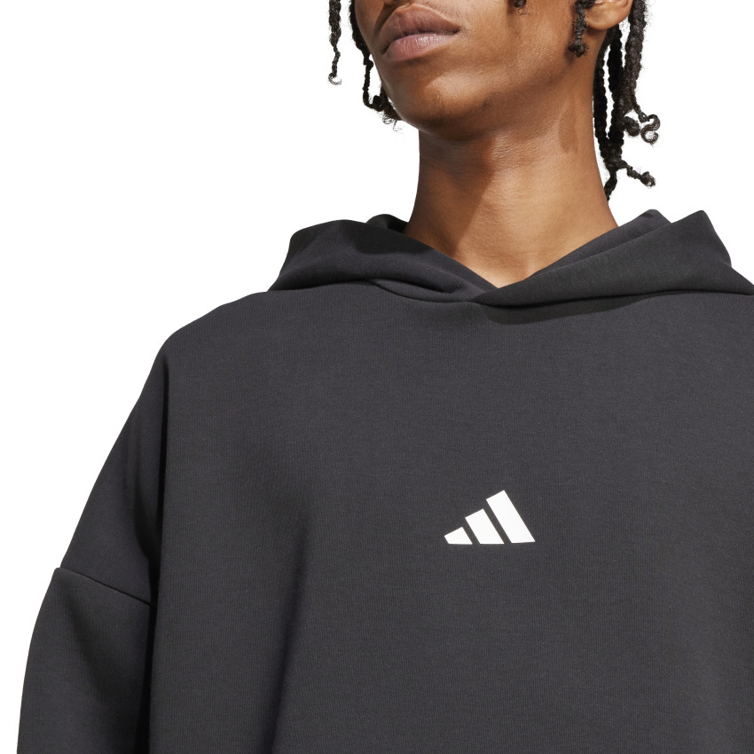 Adidas Future Icons Small Logo Siyah Erkek Sweatshirt - 5