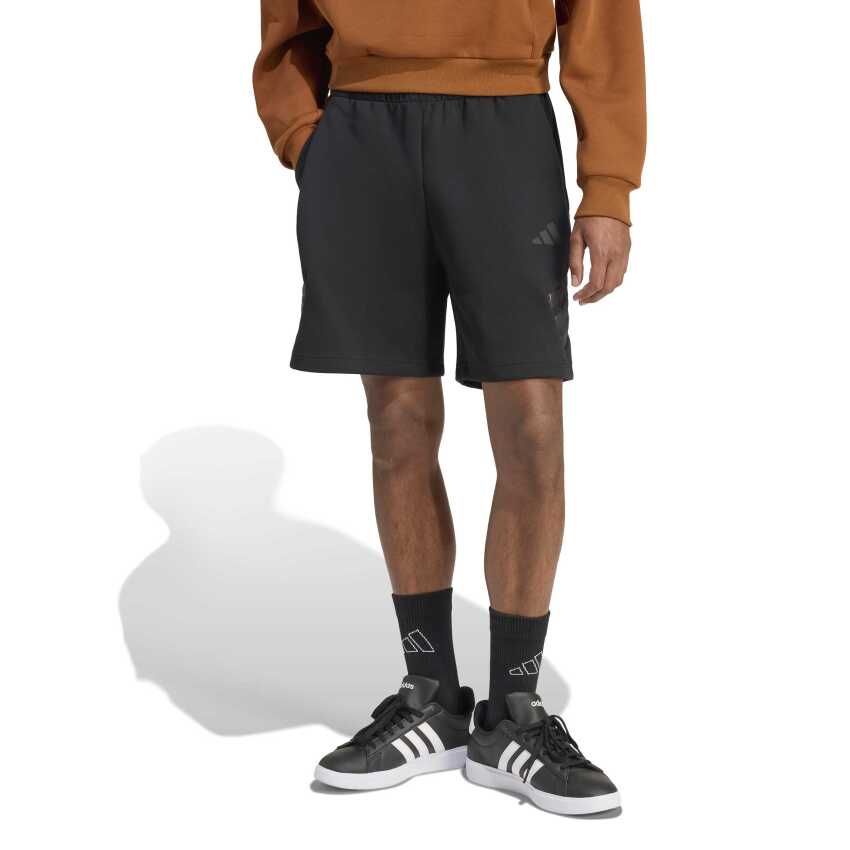 Adidas Future Icons Woven Three Stripes Siyah Erkek Şort - 1