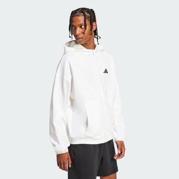 Adidas Fz Beyaz Erkek Sweatshirt - 1
