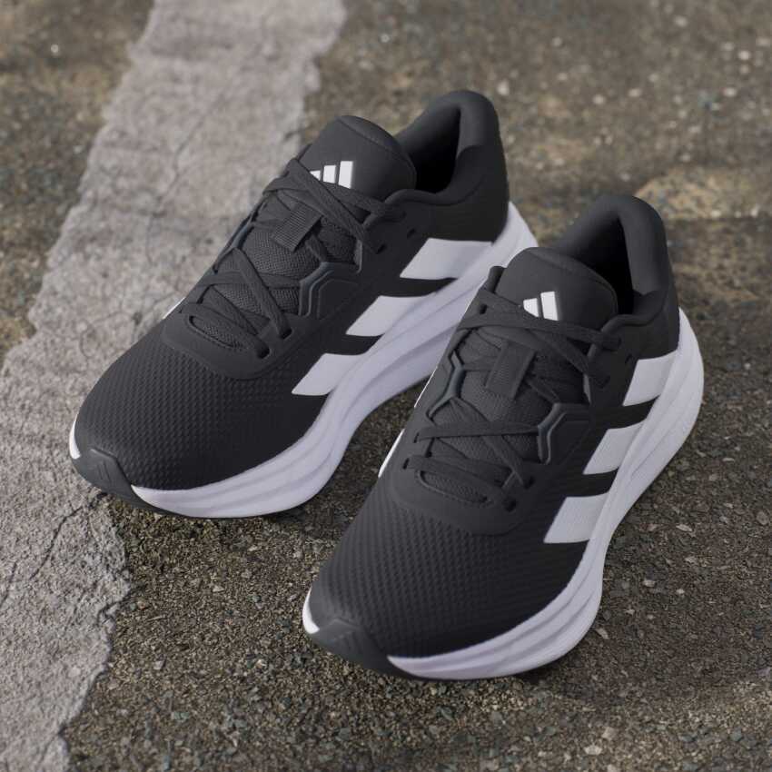 Adidas Galaxy 7 W Siyah Kadın Koşu Ayakkabısı - 4