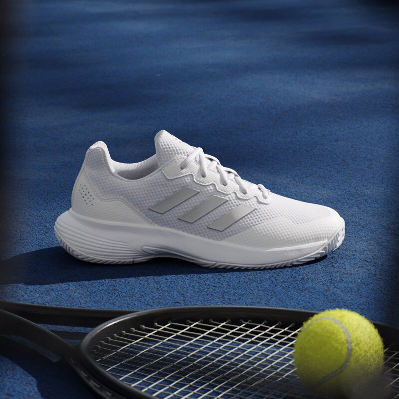 Adidas GameCourt 2 W Beyaz Kadın Tenis Ayakkabısı - 9