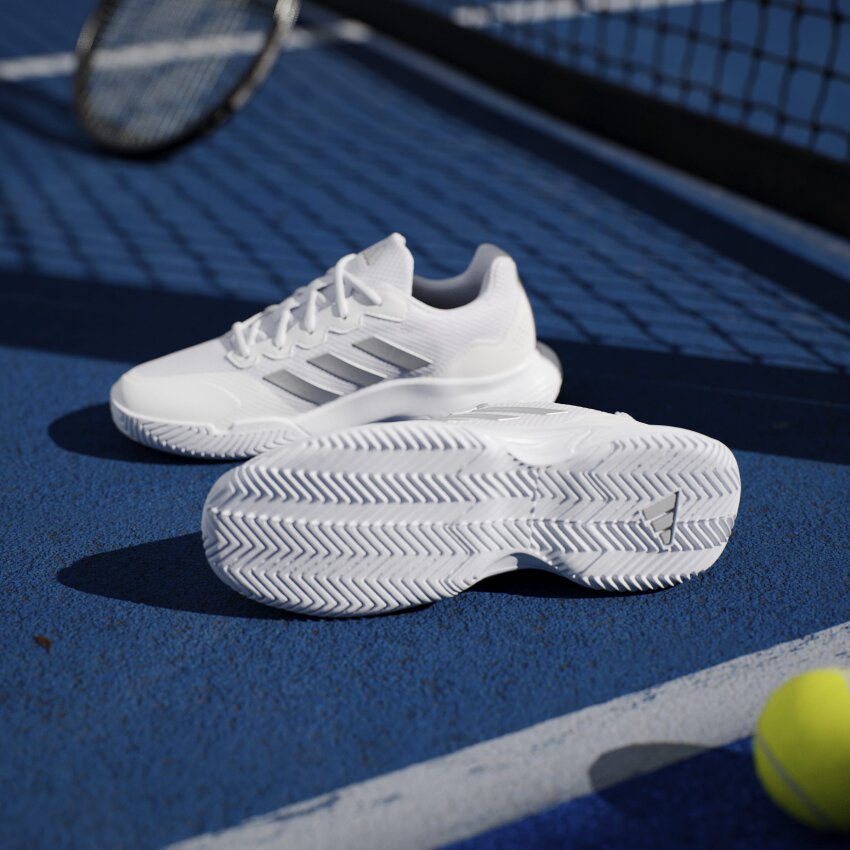 Adidas GameCourt 2 W Beyaz Kadın Tenis Ayakkabısı - 10