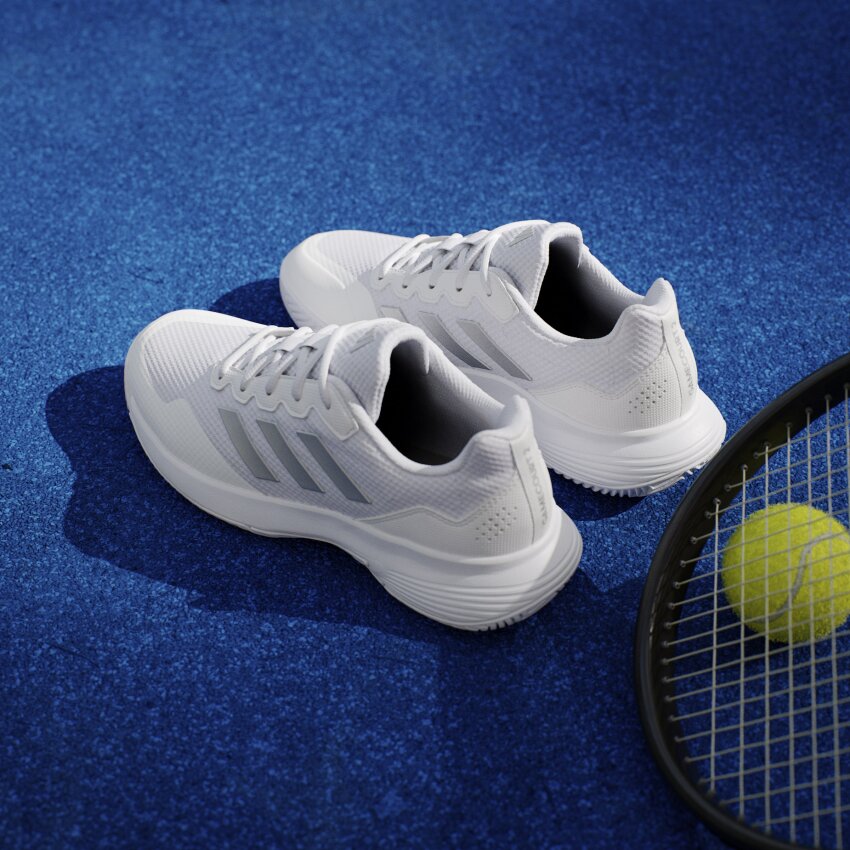 Adidas GameCourt 2 W Beyaz Kadın Tenis Ayakkabısı - 12