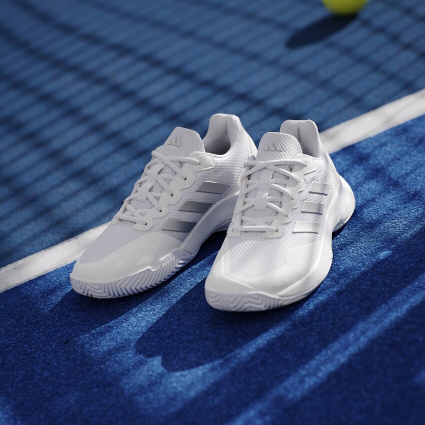 Adidas GameCourt 2 W Beyaz Kadın Tenis Ayakkabısı - 11