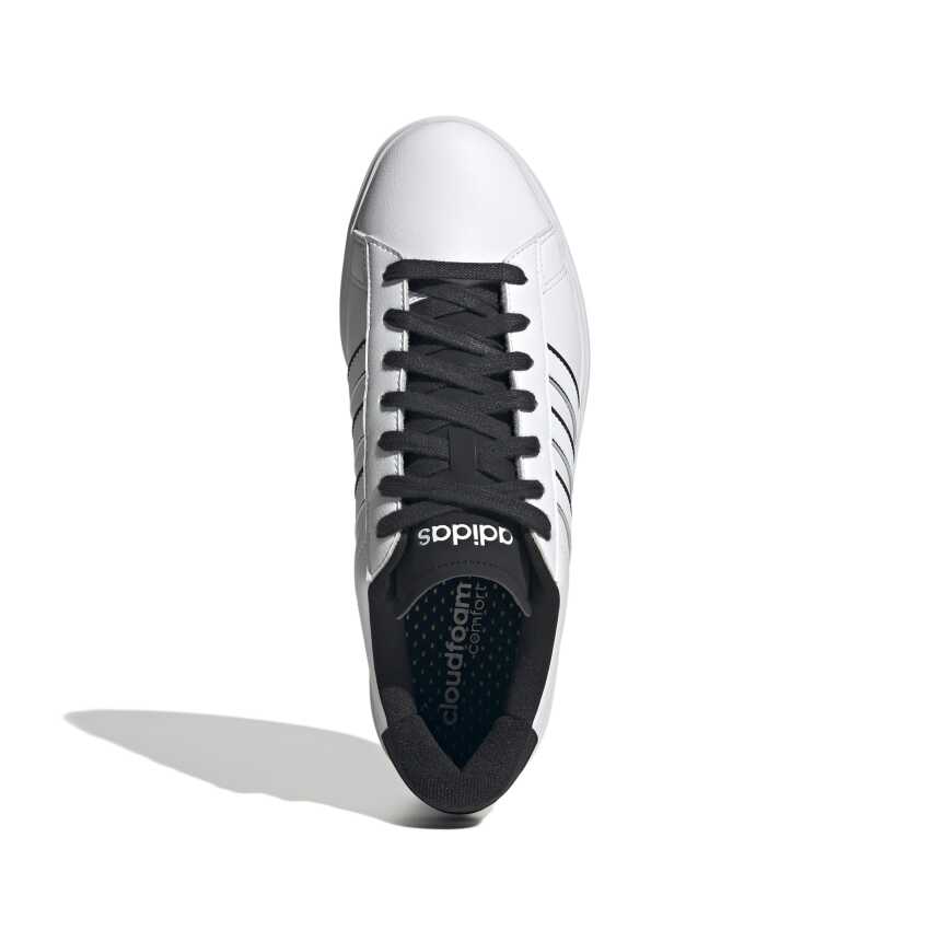 Adidas Grand Court 2.0 Beyaz Erkek Günlük Ayakkabı - 3