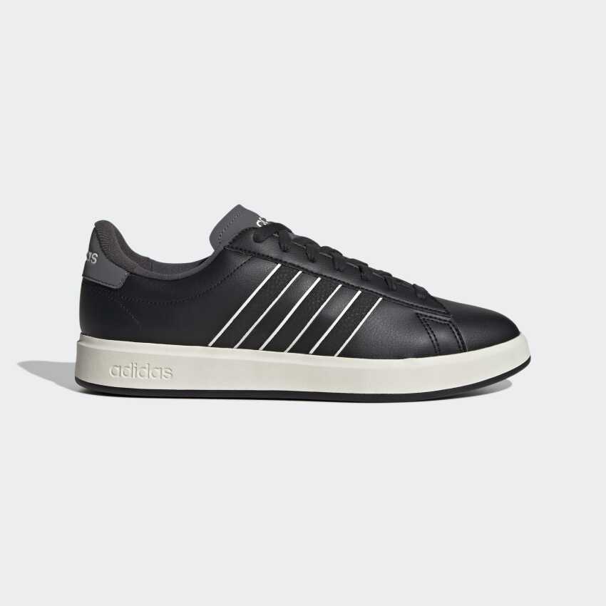 Adidas Grand Court 2.0 Siyah Erkek Günlük Ayakkabı - 1