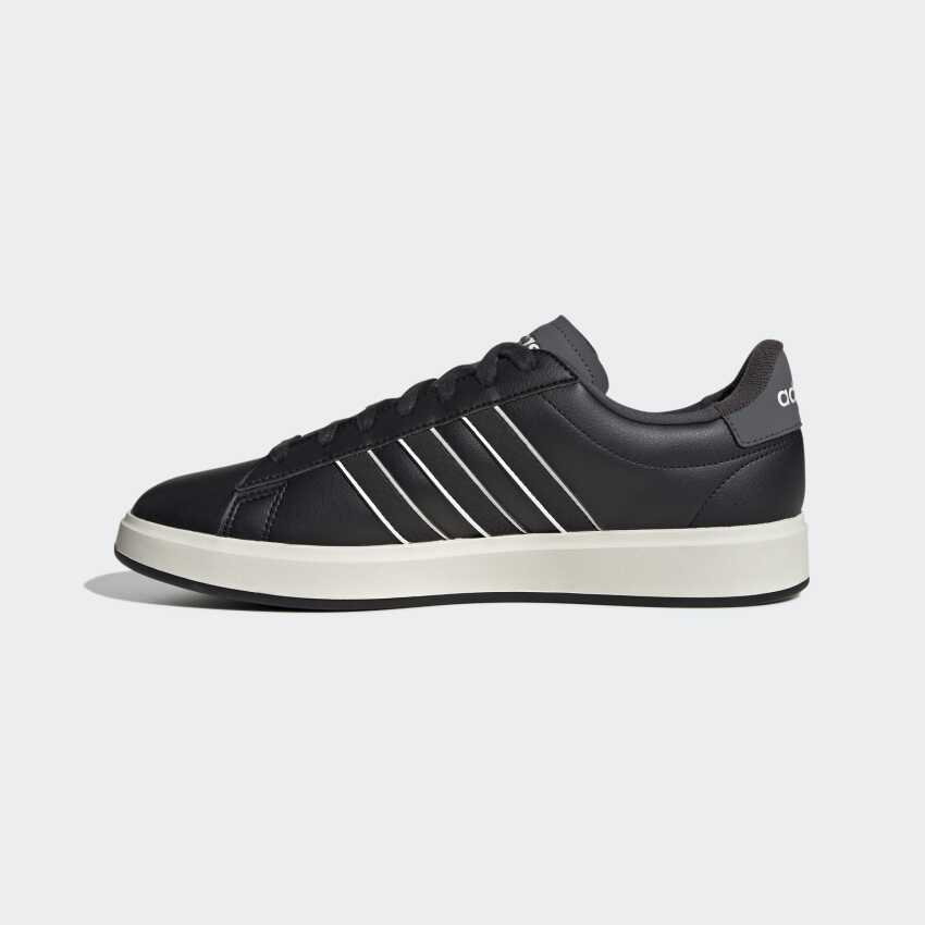 Adidas Grand Court 2.0 Siyah Erkek Günlük Ayakkabı - 2