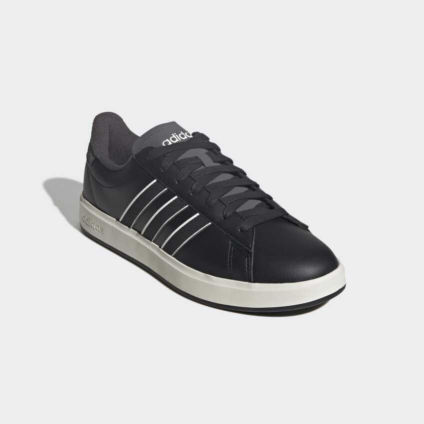 Adidas Grand Court 2.0 Siyah Erkek Günlük Ayakkabı - 5