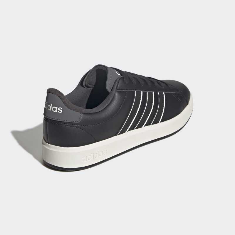 Adidas Grand Court 2.0 Siyah Erkek Günlük Ayakkabı - 6