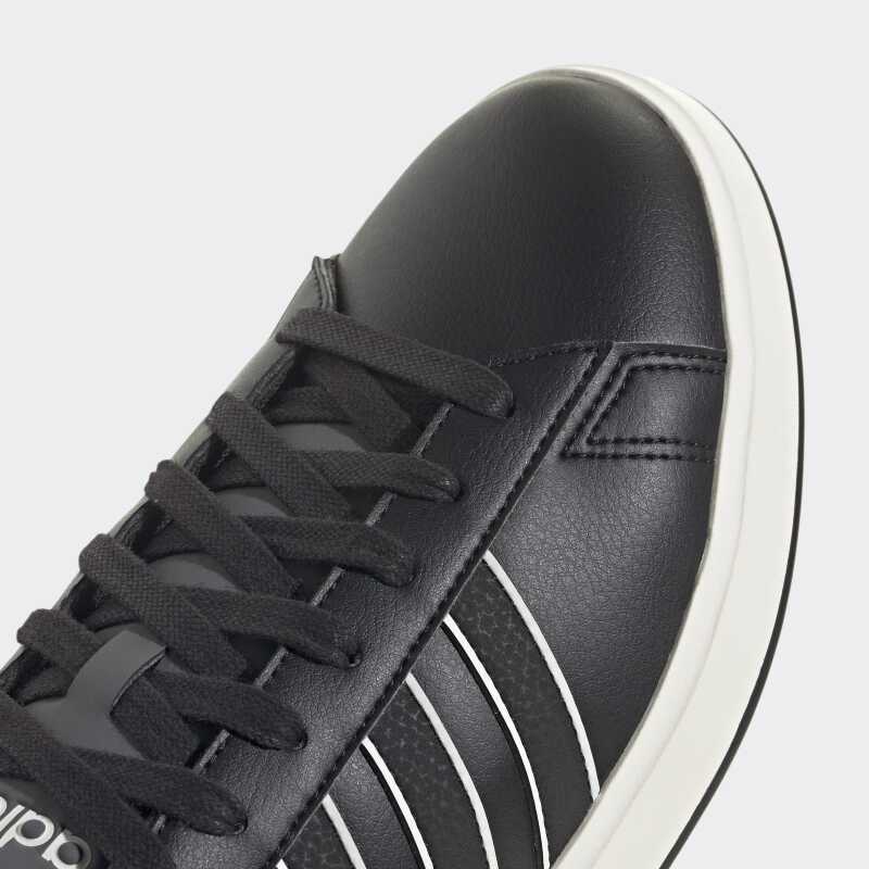 Adidas Grand Court 2.0 Siyah Erkek Günlük Ayakkabı - 8