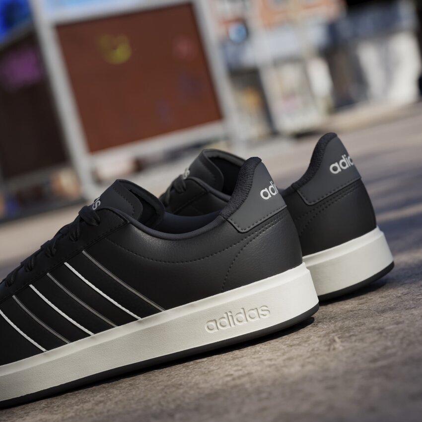 Adidas Grand Court 2.0 Siyah Erkek Günlük Ayakkabı - 10