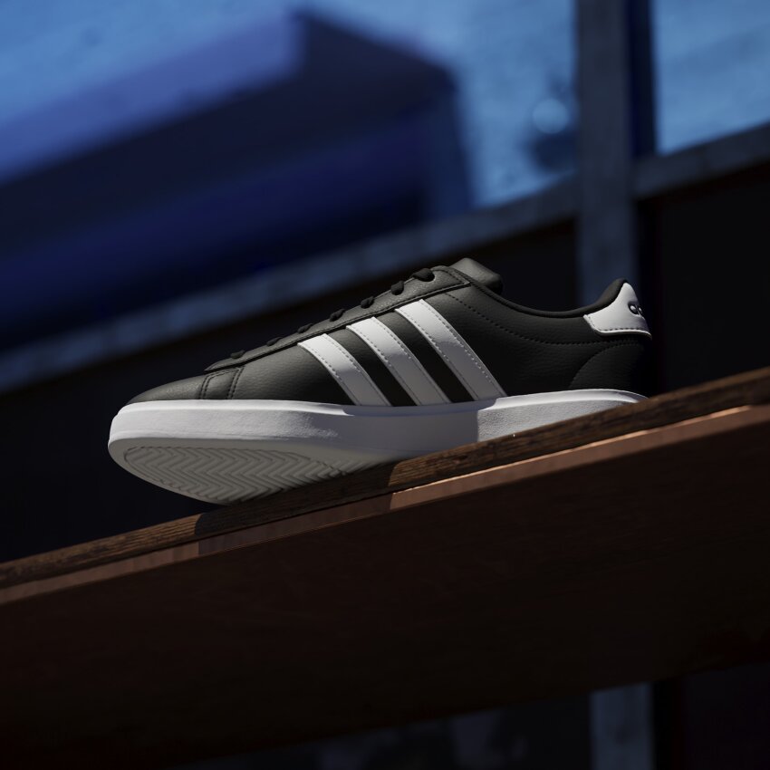 Adidas Grand Court 2.0 Siyah Erkek Günlük Ayakkabı - 7