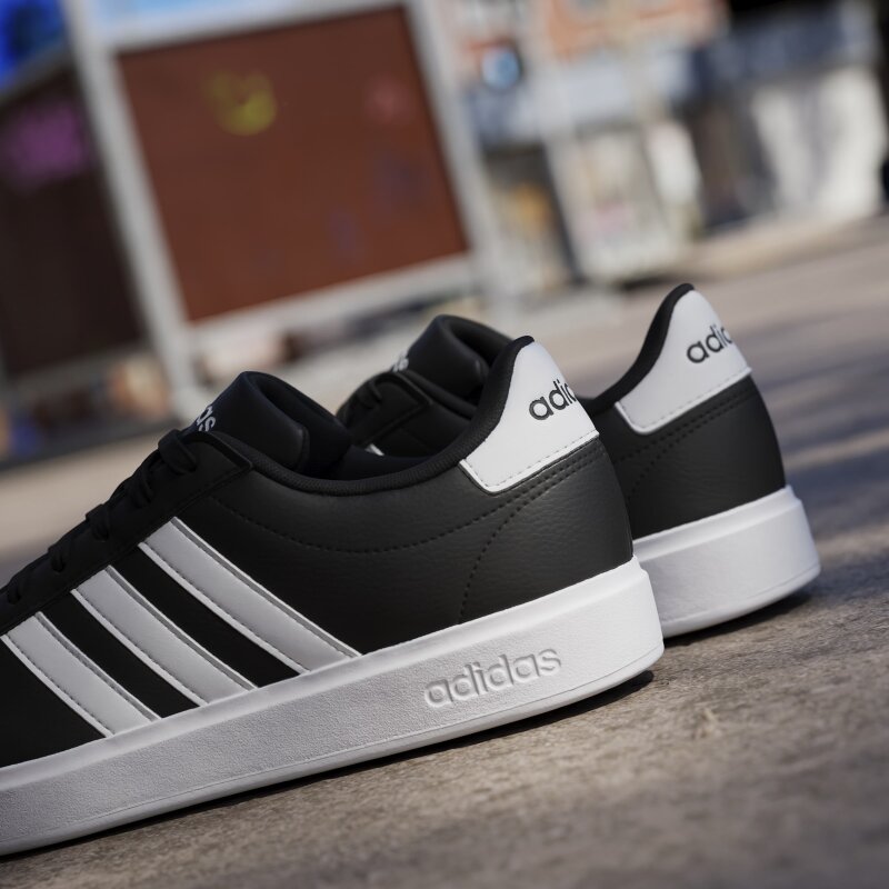 Adidas Grand Court 2.0 Siyah Erkek Günlük Ayakkabı - 9