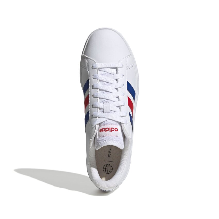 Adidas GRAND COURT BASE 2.0 BEYAZ Erkek Günlük Ayakkabı - 3
