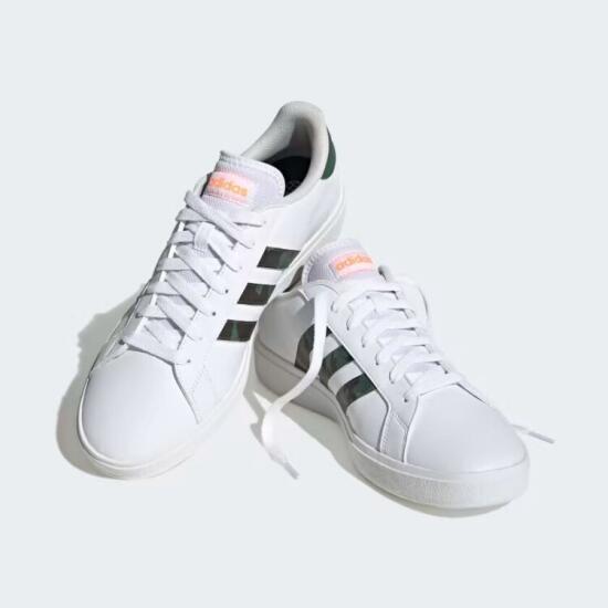 Adidas GRAND COURT BASE 2.0 BEYAZ Erkek Tenis Ayakkabısı - 4