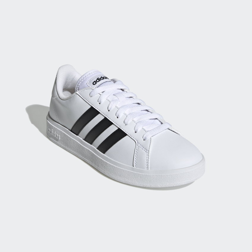 Adidas Grand Court Base 2.0 Beyaz Kadın Günlük Ayakkabı - 5